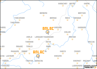 map of An Lạc