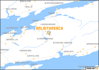 map of An Láithreach