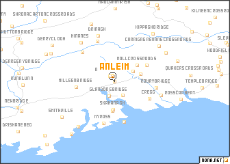 map of An Léim