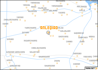 map of Anleqiao