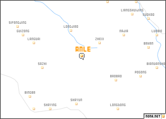 map of Anle