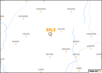 map of Anle