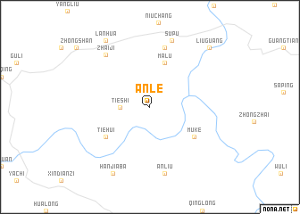 map of Anle