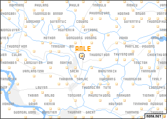 map of An Lê