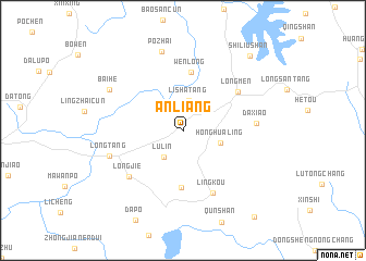 map of Anliang