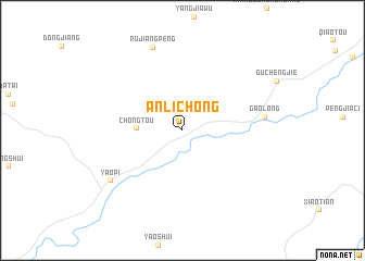 map of Anlichong