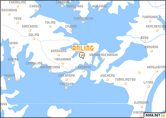 map of Anling