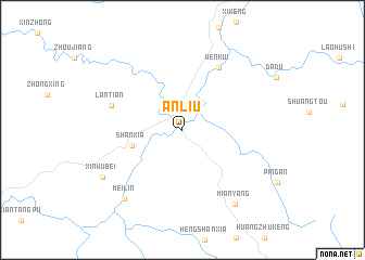 map of Anliu