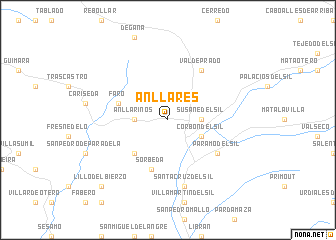map of Anllares
