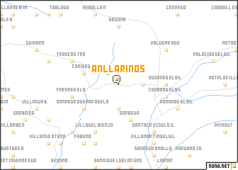 map of Anllarinos