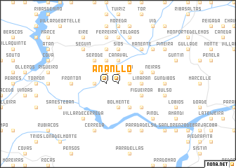 map of Anlló