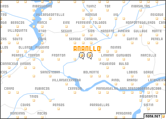 map of Anlló