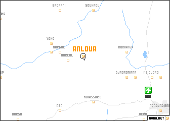 map of Anloua