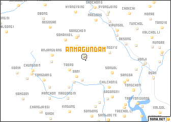 map of Anmagŭndam