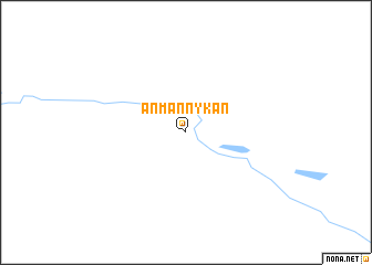 map of Anmannykan