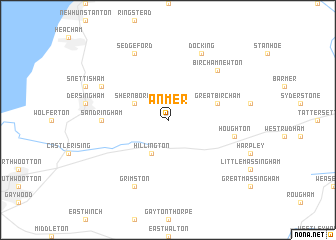 map of Anmer