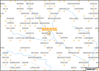 map of An Miêng