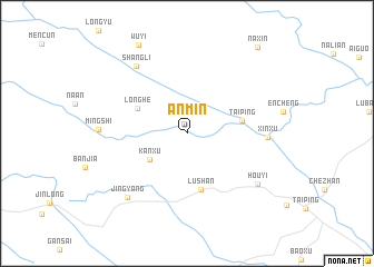 map of Anmin