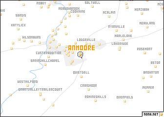 map of Anmoore