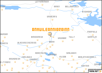 map of An Muileann Iarainn