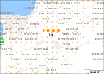 map of An Nab‘ah