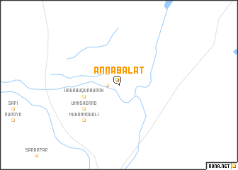 map of An Nabalāt