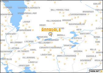 map of Annadale