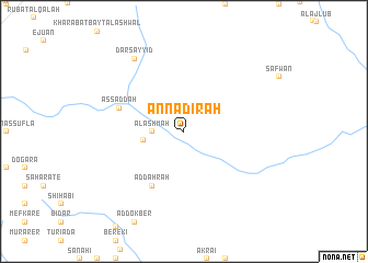 map of An Nādirah