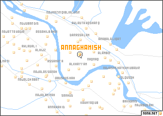 map of An Naghāmīsh