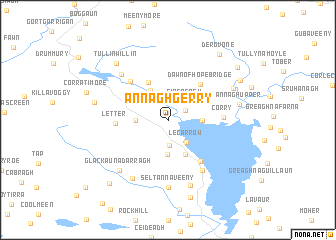 map of Annaghgerry