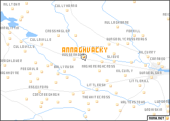 map of Annaghvacky