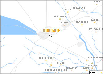 map of An Najaf