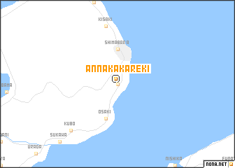 map of Annaka-Kareki