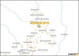 map of An Nakhlayn