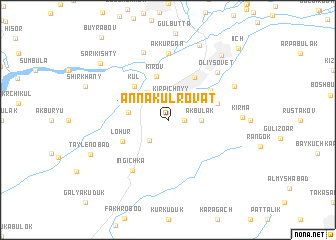 map of Annakul-Rovat