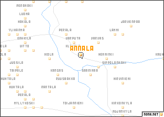 map of Annala