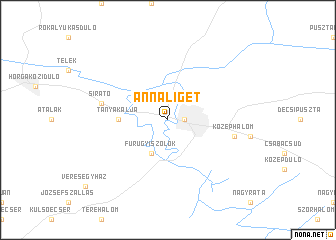 map of Annaliget