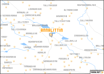 map of Annalittin