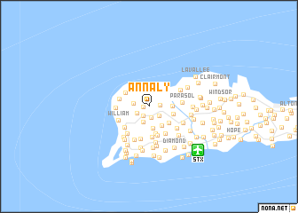 map of Annaly