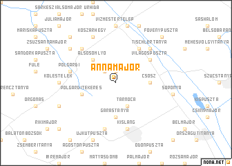 map of Annamajor