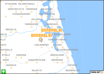 map of Annamalai