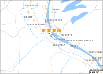 map of An Namasā