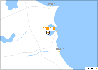 map of An Nāmī