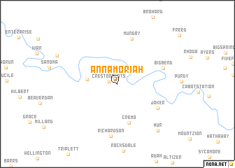 map of Annamoriah