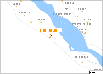 map of Annamurat