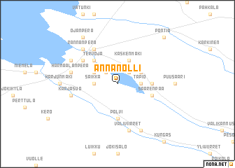 map of Annanolli