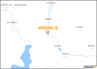 map of Annapolis