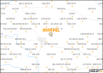 map of Annapol