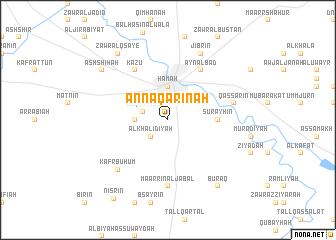 map of An Naqārinah