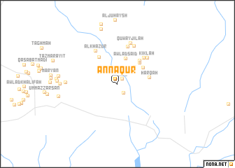 map of An Nāqūr